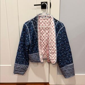 Quilted Paisley Jacket
